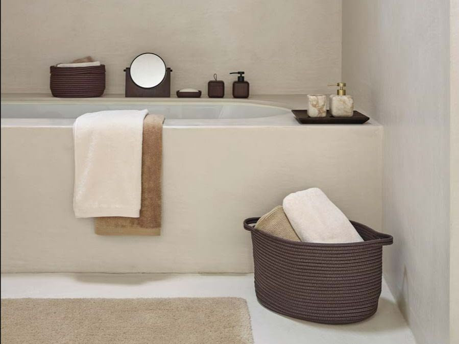 Badezimmer-Accessoire-Tablett aus Ebenholz – |VESIMI Design