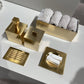 Luxury Matt Gold Multi - Purpose Box by Decor Walther - |VESIMI Design|