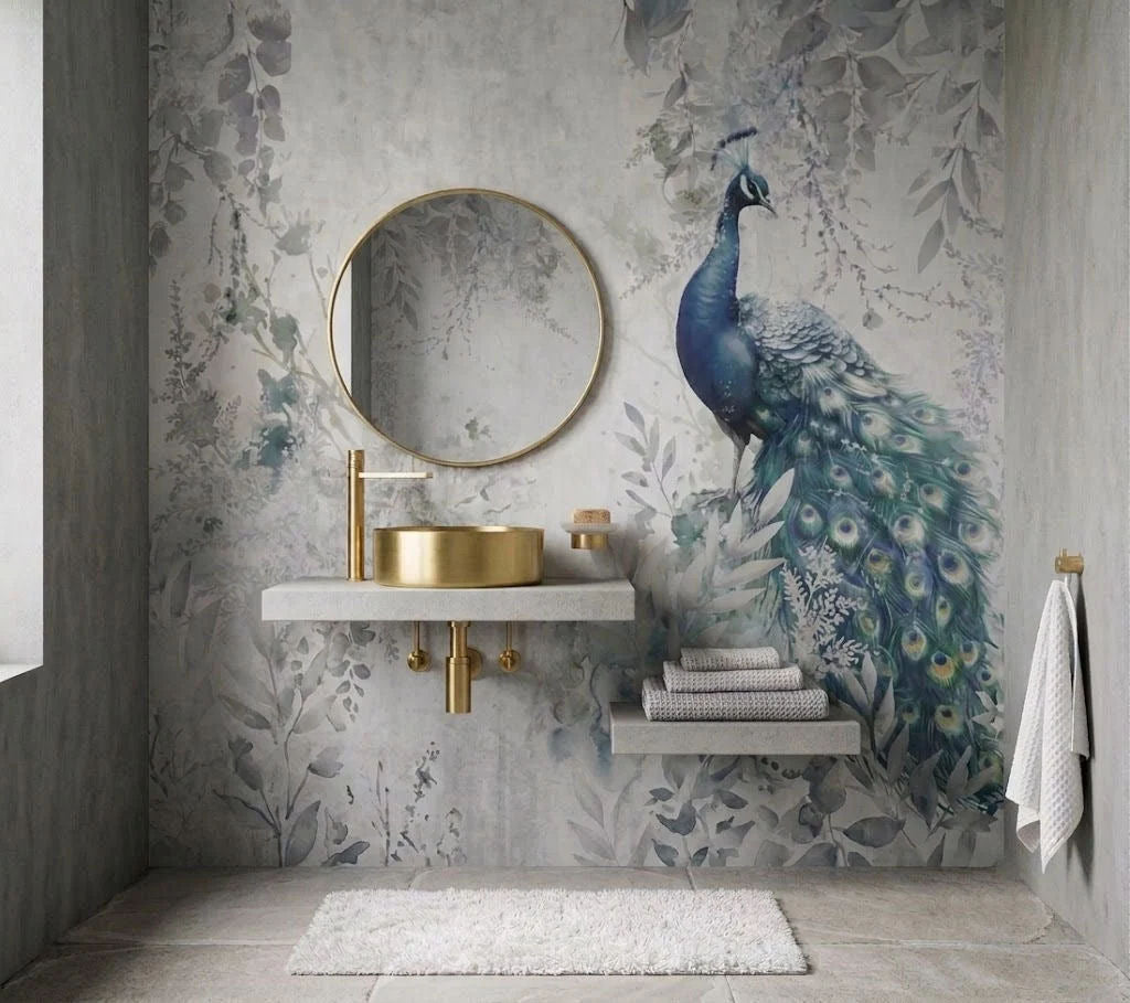 Satin Gold Opera Luxury WC Brush Holder