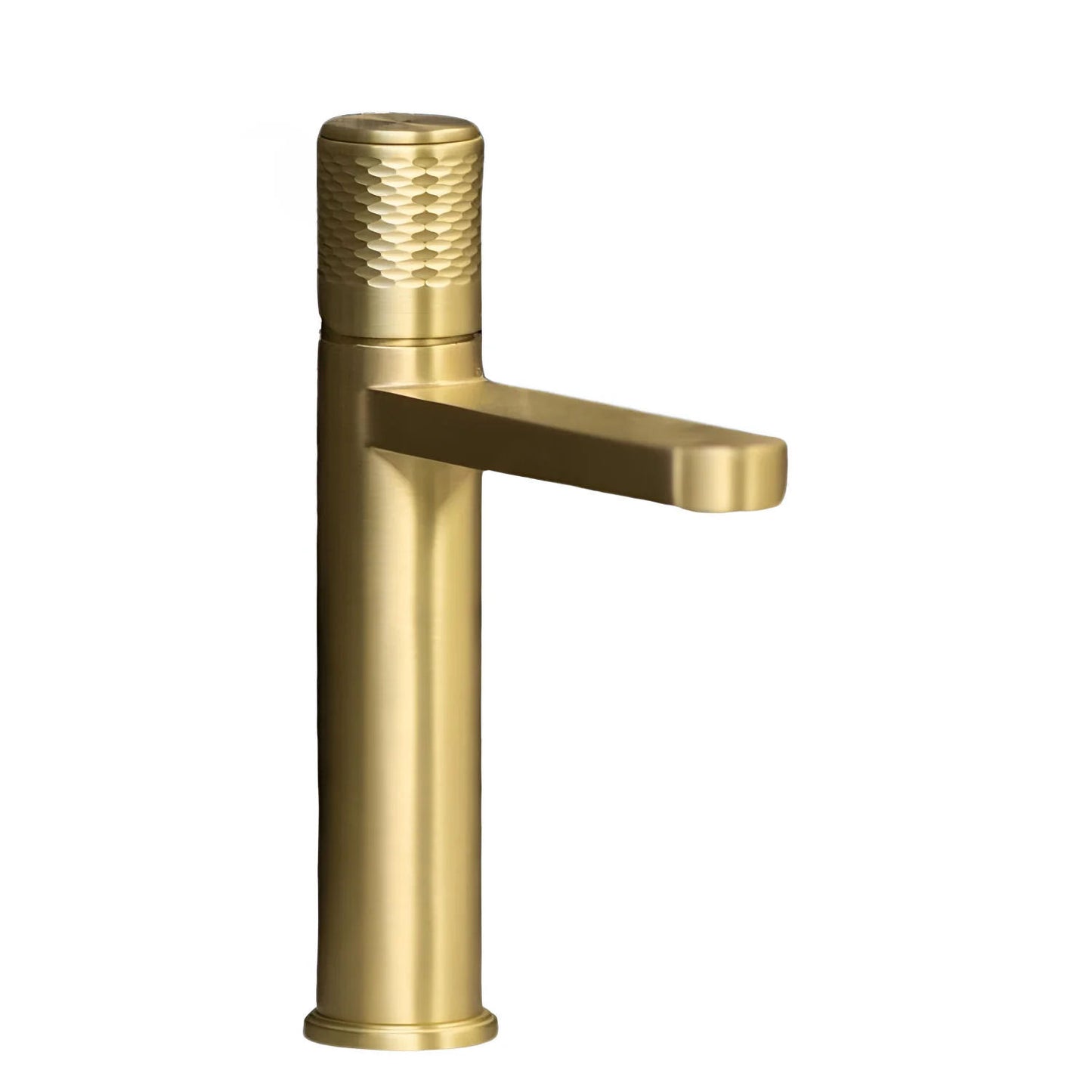 Opera Satin Gold Design Single Handle Bathroom Basin Faucet