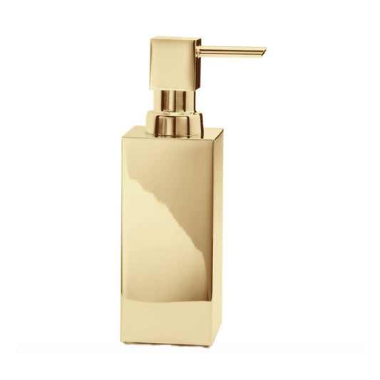 Luxury Shiny Gold Liquid Soap Dispenser - |VESIMI Design| Luxury Bathrooms and Home Decor
