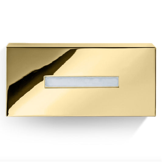 Luxury Shiny Gold Tissue Box by Decor Walther - |VESIMI Design| Luxury Bathrooms and Home Decor