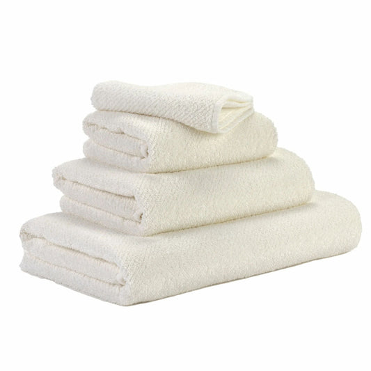 Luxury Soft Egyptian Cotton Towels TWILL | 103 Ivory - |VESIMI Design|