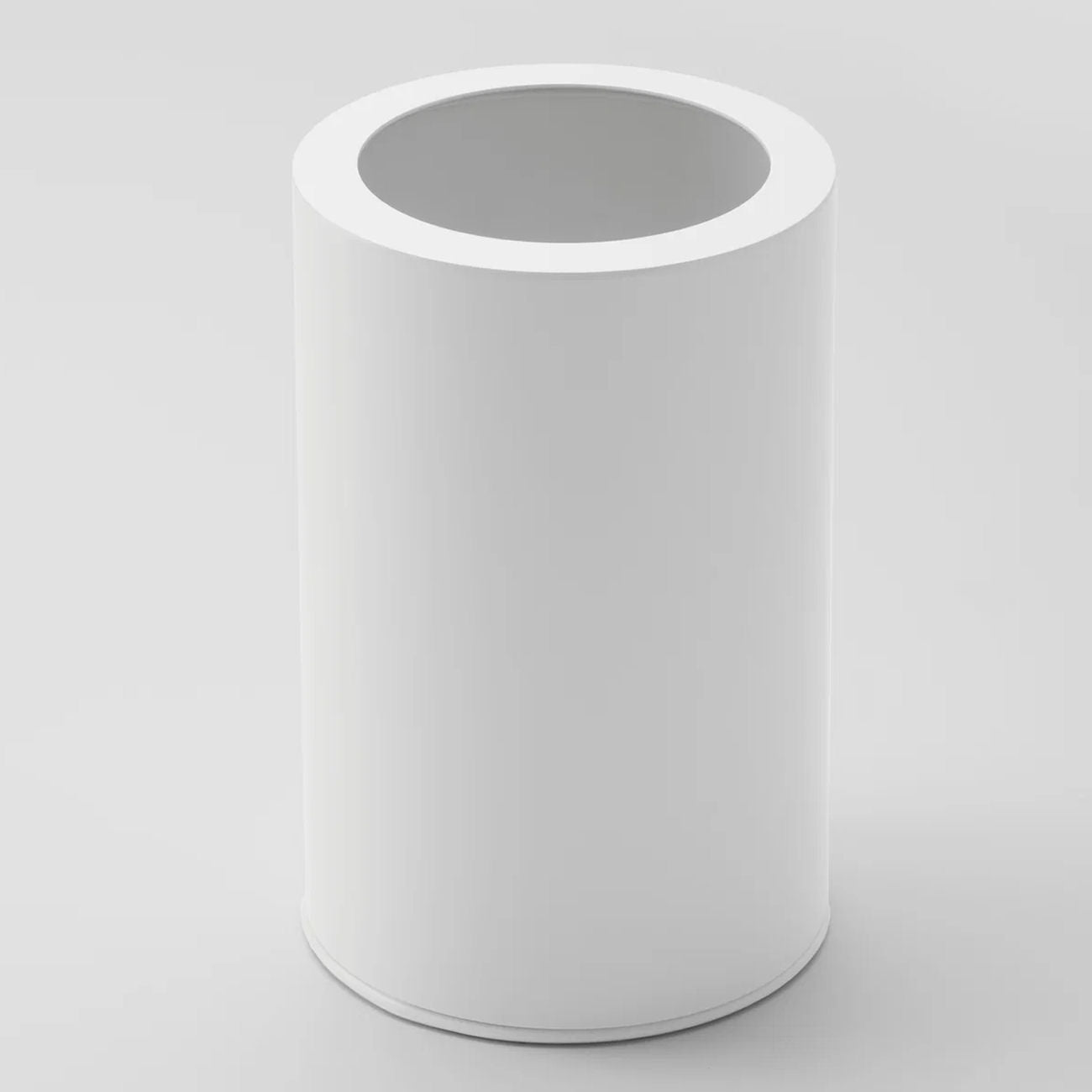 White Matte Room Paper Bin by Decor Walther 7L