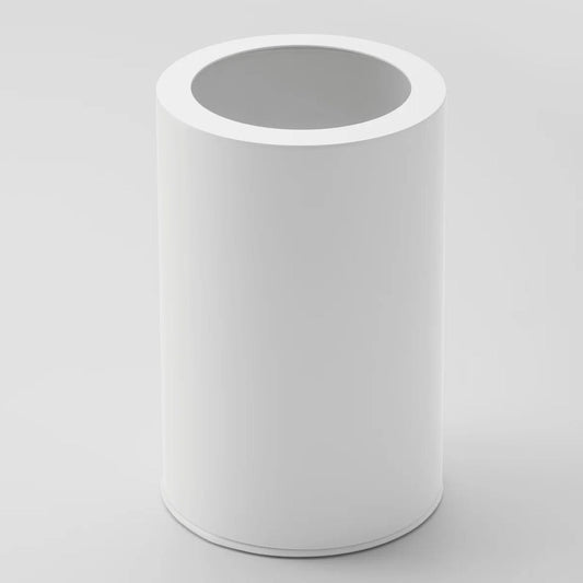 White Matte Room Paper Bin by Decor Walther 7L