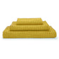 Yellow Waffle Egyptian Cotton Retro Towels Pousada - 278 Yuzu