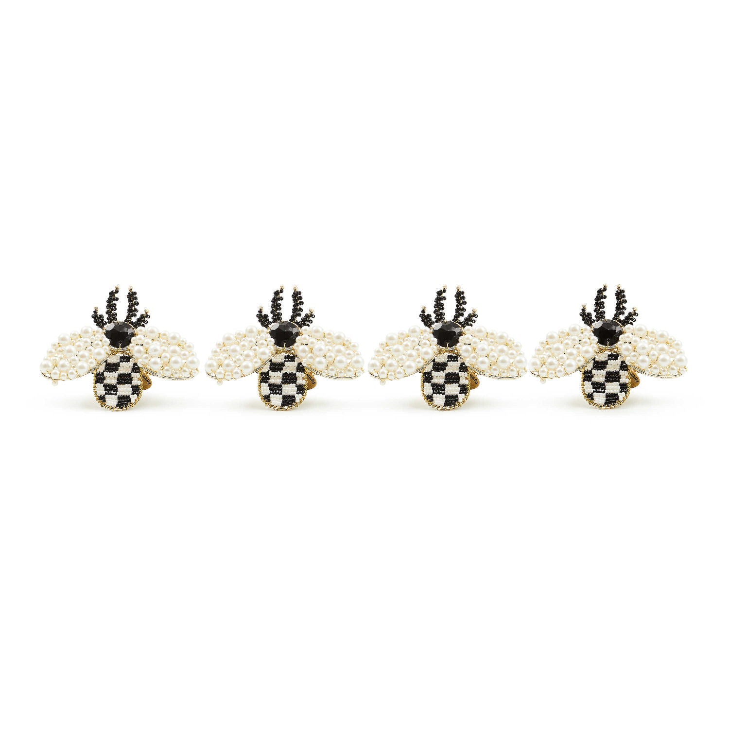 Mackenzie - Childs Bee Napkin Rings, Set of 4 - |VESIMI Design|