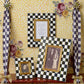 MacKenzie - Childs Courtly Check 2.5" x 3" Frame - |VESIMI Design| Luxury Bathrooms and Home Decor