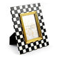 MacKenzie - Childs Courtly Check 4" x 6" Frame - |VESIMI Design| Luxury Bathrooms and Home Decor