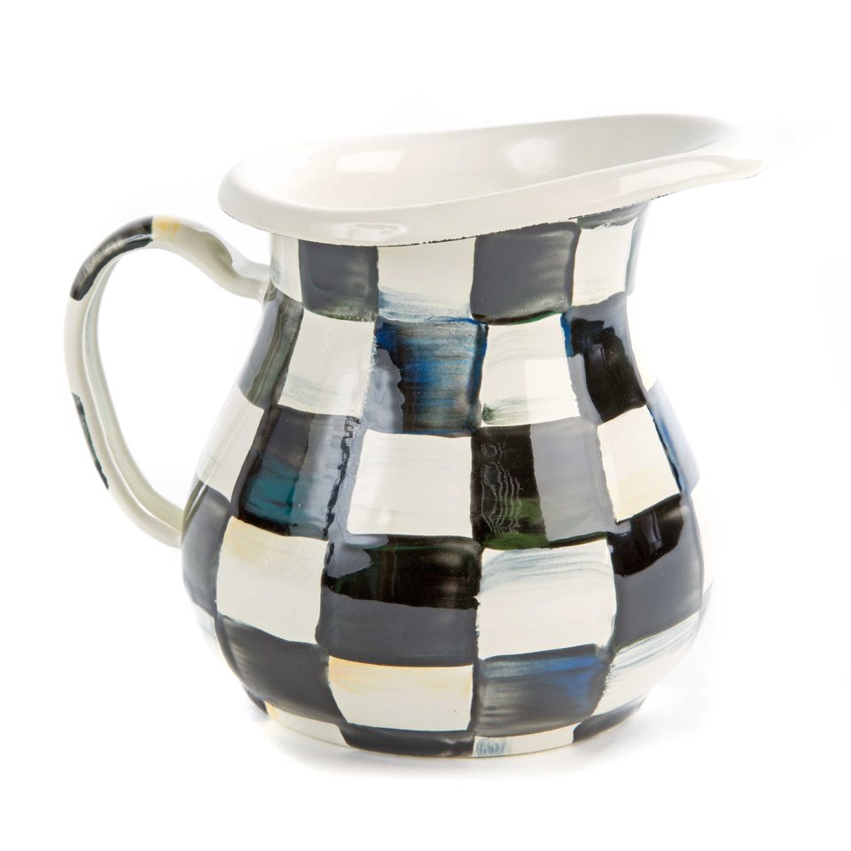 MacKenzie - Childs Courtly Check Creamer - |VESIMI Design|