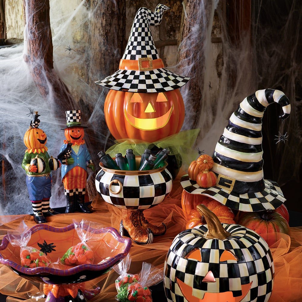 MacKenzie - Childs Courtly Stripe Witch's Hat - |VESIMI Design|