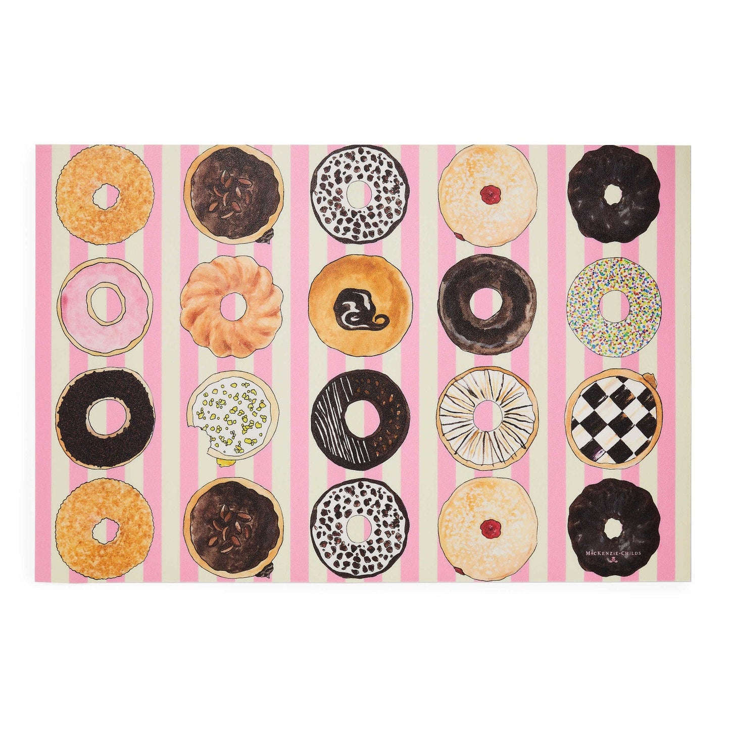 Mackenzie - Childs Donut 2' x 3' Floor Mat - |VESIMI Design| Luxury Bathrooms and Home Decor