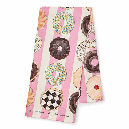 MacKenzie - Childs Donut Dish Towel - |VESIMI Design| Luxury Bathrooms and Home Decor