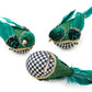 MacKenzie - Childs Emerald Luxe Bird Clips, Set of 3 - |VESIMI Design| Luxury Bathrooms and Home Decor