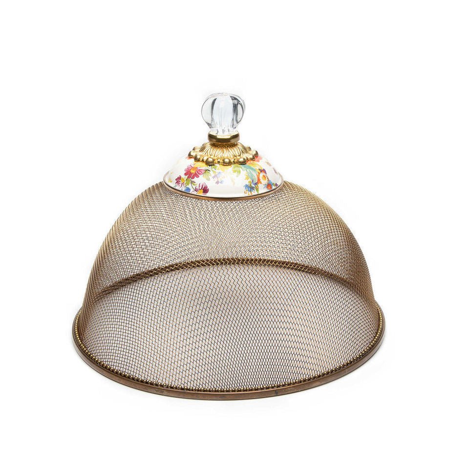 MacKenzie - Childs Flower Market Mesh Dome - Small - |VESIMI Design| Luxury Bathrooms and Home Decor