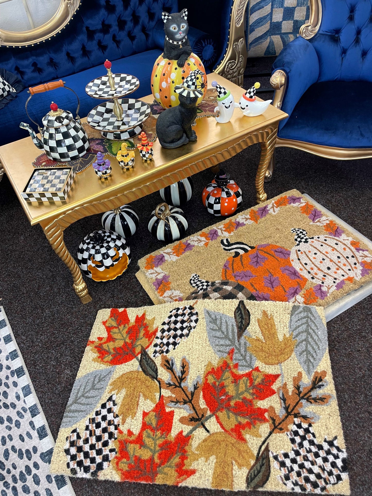 MacKenzie-Childs Forest Floor Entrance Mat