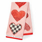 MacKenzie - Childs Heart Dish Towel - |VESIMI Design| Luxury Bathrooms and Home Decor