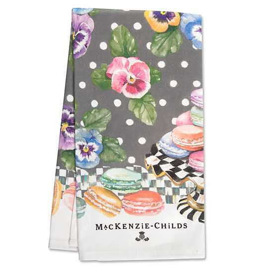 MacKenzie - Childs Macaron Dish Towel - |VESIMI Design| Luxury Bathrooms and Home Decor