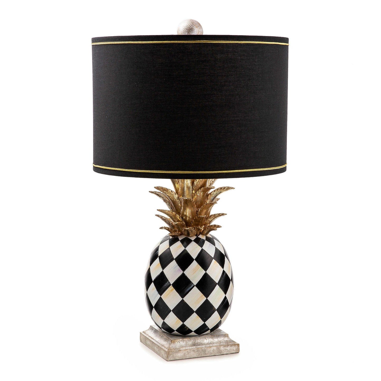 MacKenzie - Childs Pineapple Table Lamp - |VESIMI Design| Luxury Bathrooms and Home Decor