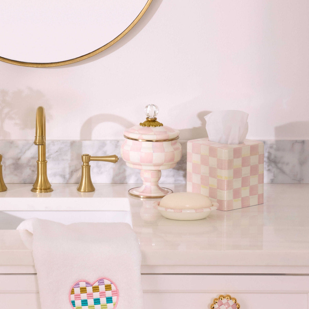 Courtly Check Curiosity Pot MacKenzie-Childs Europe – |VESIMI Design|