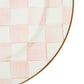 Mackenzie-Childs Rosy Check Serving Platter - |VESIMI Design| Luxury Bathrooms and Home Decor