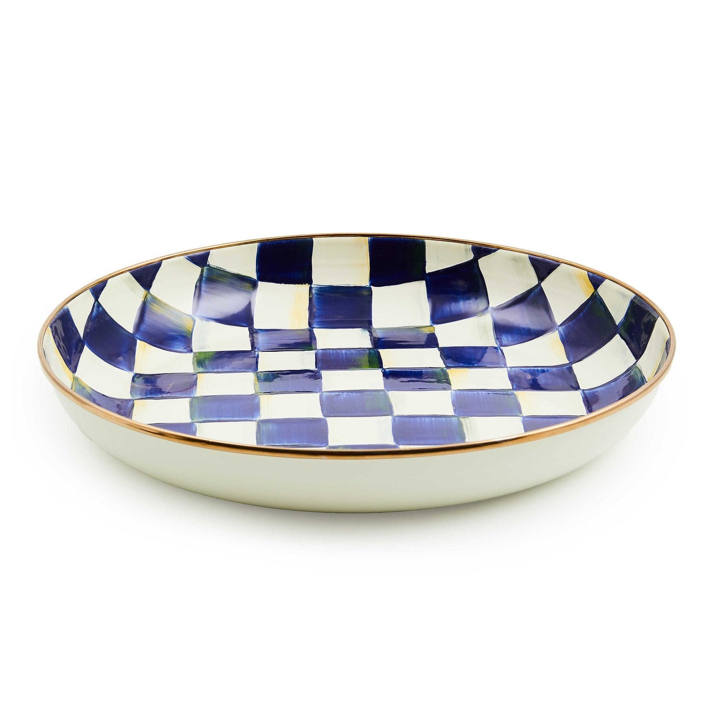 MacKenzie - Childs Royal Check Abundant Bowl - |VESIMI Design| Luxury Bathrooms and Home Decor