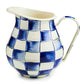 MacKenzie - Childs Royal Check Enamel Pitcher (2.84 liters) - |VESIMI Design| Luxury Bathrooms and Home Decor