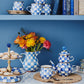 MacKenzie - Childs Royal Check High Tea - |VESIMI Design| Luxury Bathrooms and Home Decor