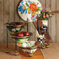 MacKenzie - Childs Serving Stand Large - |VESIMI Design| Luxury Bathrooms and Home Decor