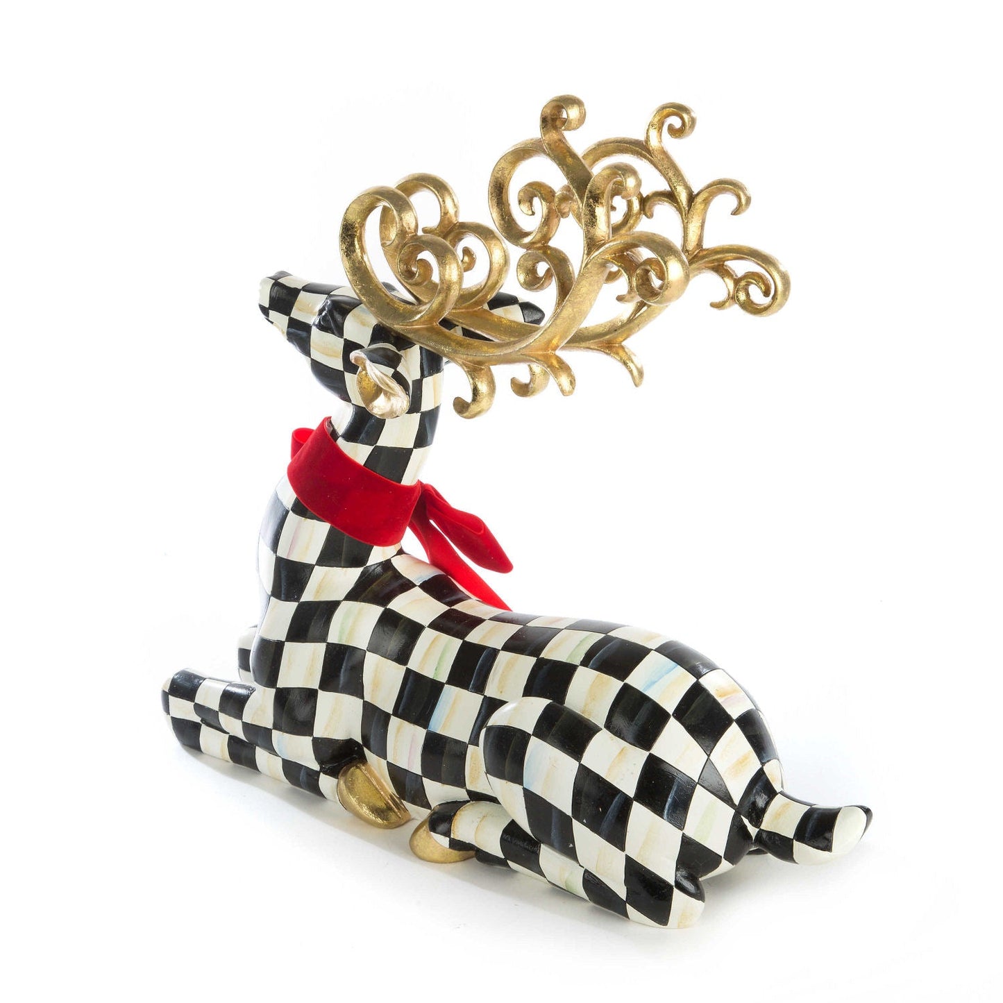 Mackenzie Childs Westminster Resting Deer - |VESIMI Design| Luxury Bathrooms and Home Decor