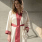 MARY Egyptian Cotton Housecoat by Celso de Lemos - |VESIMI Design|
