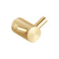 Luxury Double Bathroom Hook in Matt Gold | Pyrite Collection