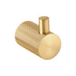 Luxury Single Bathroom Hook in Matt Gold | Pyrite Collection