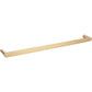 Matt Gold towel bar in a brushed gold finish