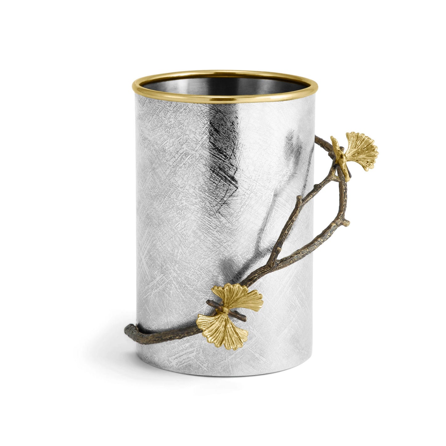 Butterfly Ginkgo Utensil Holder by Michael Aram