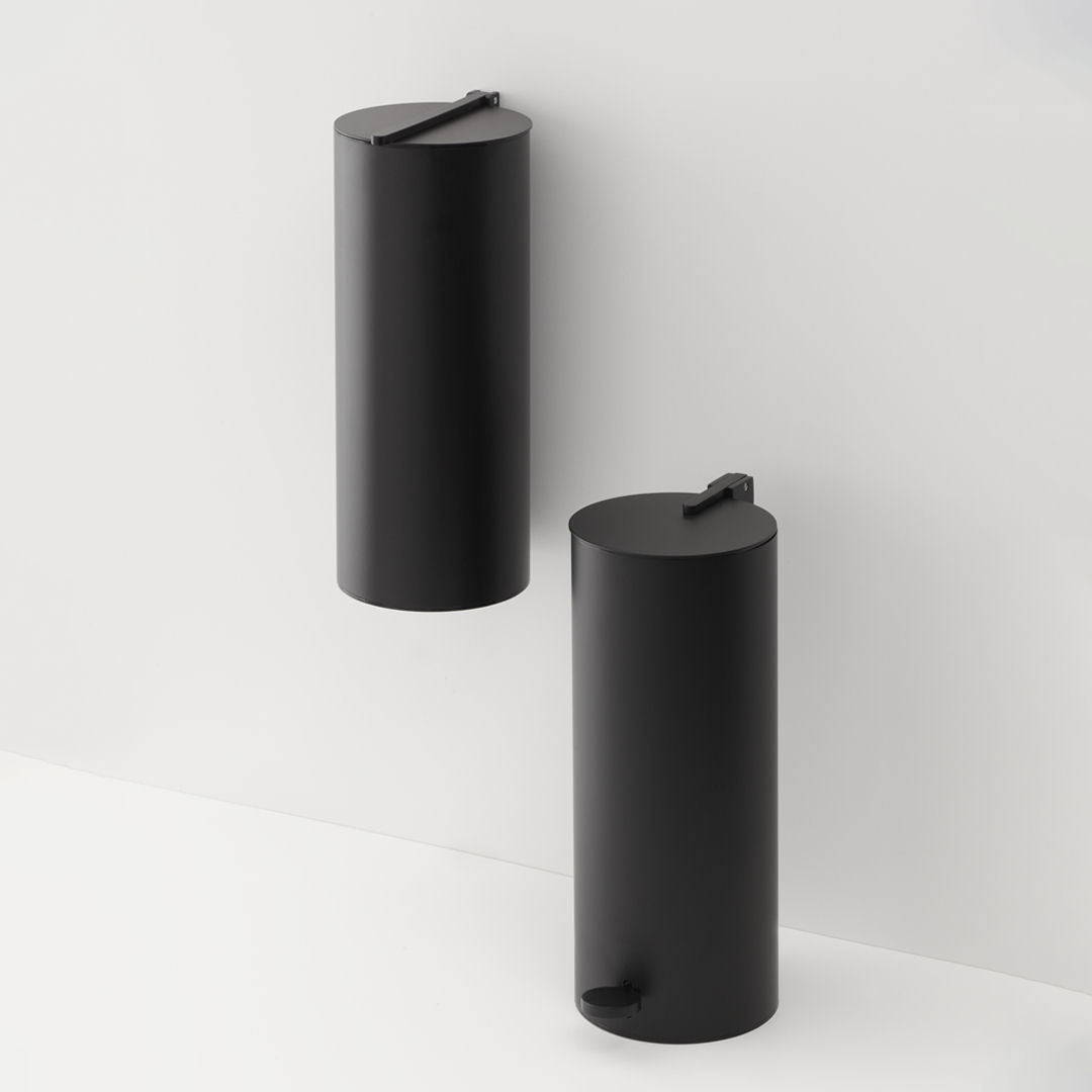 Mikado Pedal Bin Black Matt by Decor Walther - |VESIMI Design| Luxury Bathrooms and Home Decor