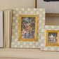 MacKenzie-Childs Mocha Check 4" x 6" Frame