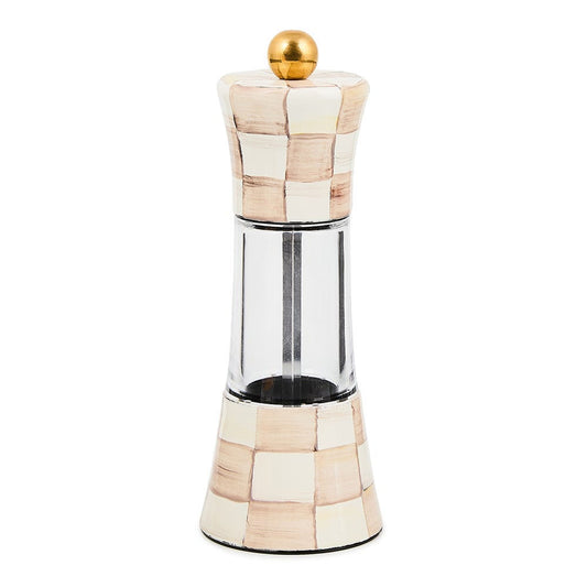 Mocha Check Grinder by MacKenzie-Childs