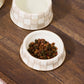 Mocha Check Small Pet Dish by Mackenzie-Childs