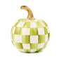 Moss Check Mini Pumpkin by MacKenzie-Childs