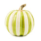 Moss Stripe Medium Pumpkin by MacKenzie-Childs