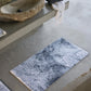 Luxury Blue Egyptian Cotton Bathroom Rug NAZARÉ by Abyss & Habidecor