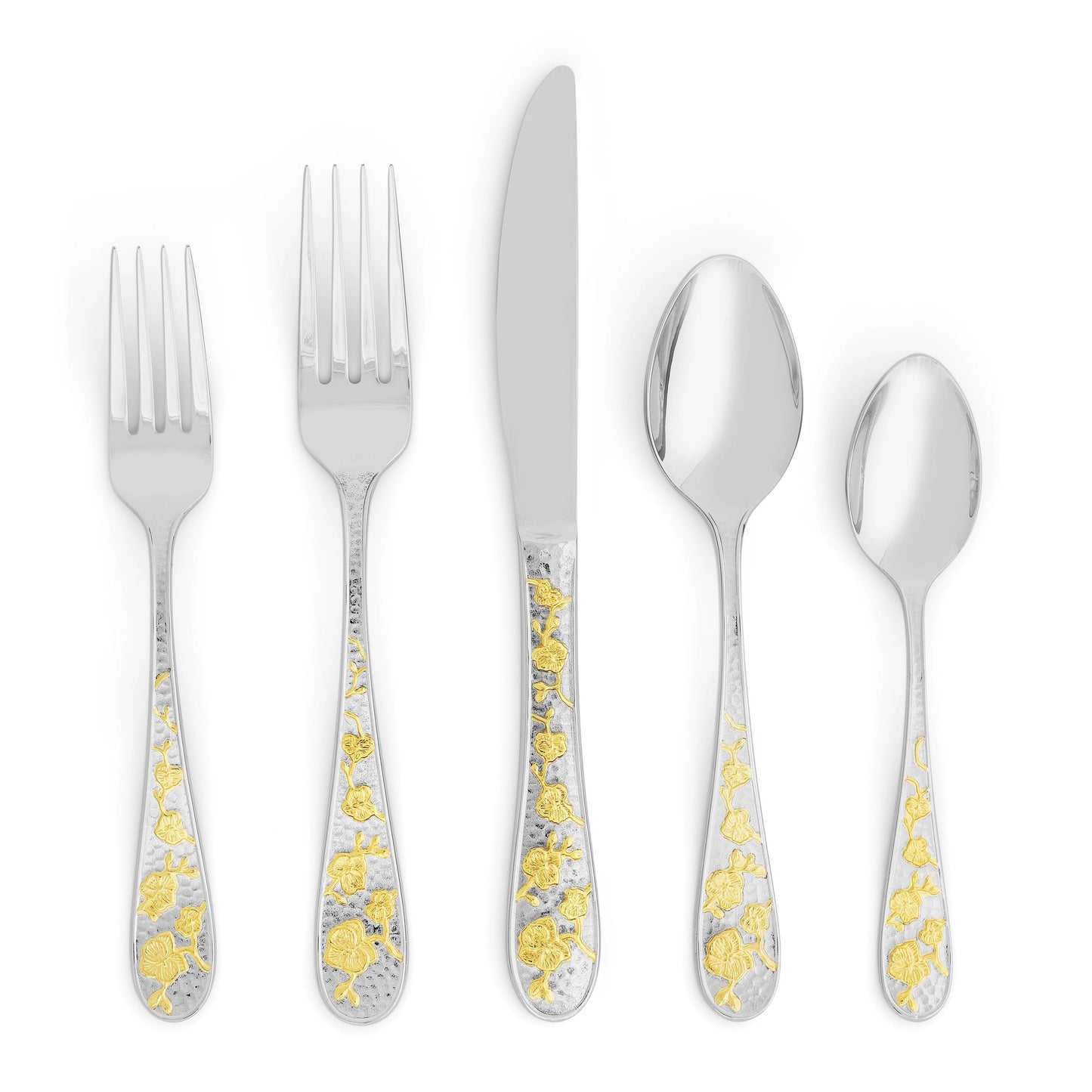 Orchid Flatware - Silver by Michael Aram