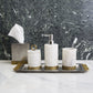 Palm Bath Collection - Tissue Box Holder by Michael Aram