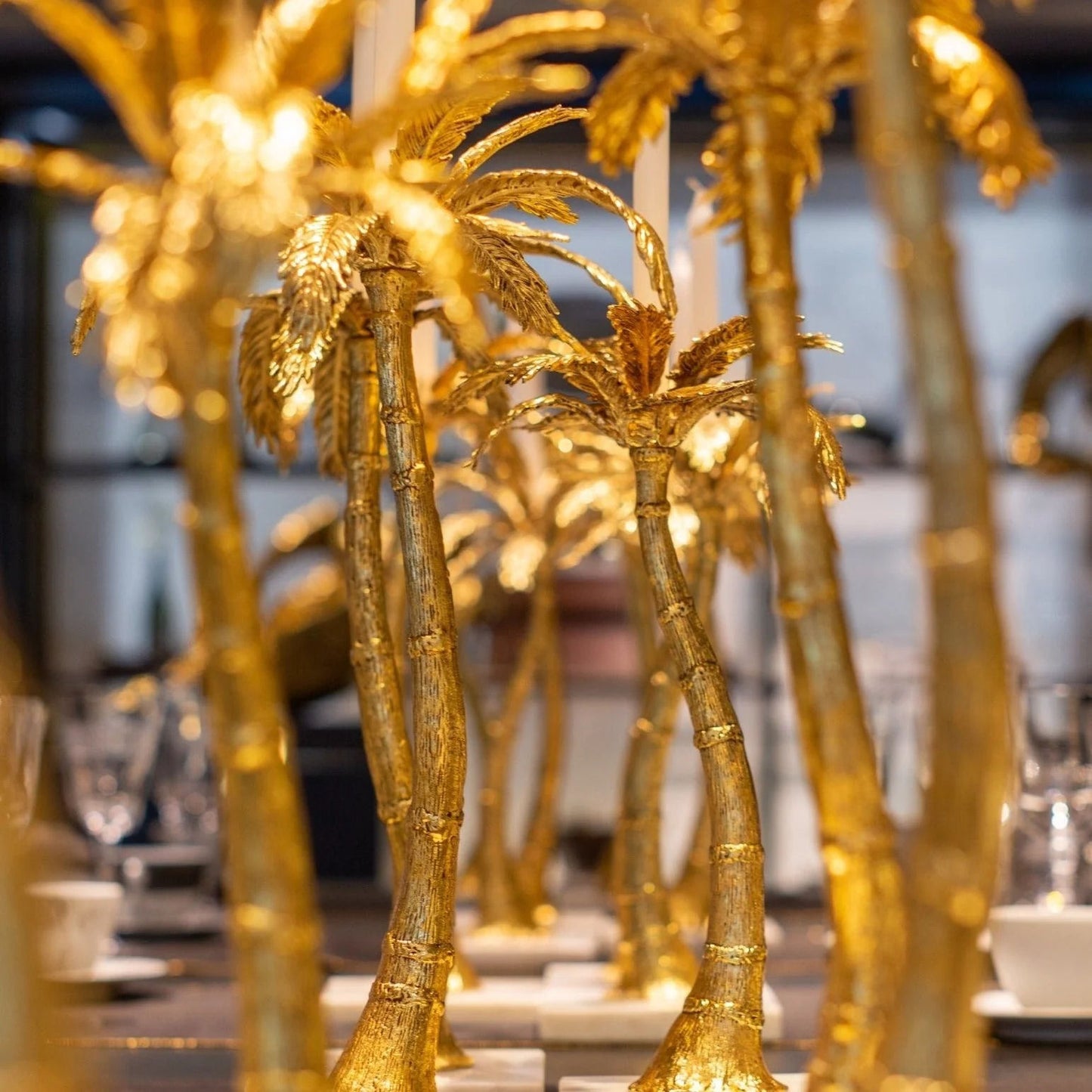 Palm Candleholders - Set by Michael Aram