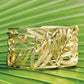 Palm Leaves Cuff by Anabel Aram
