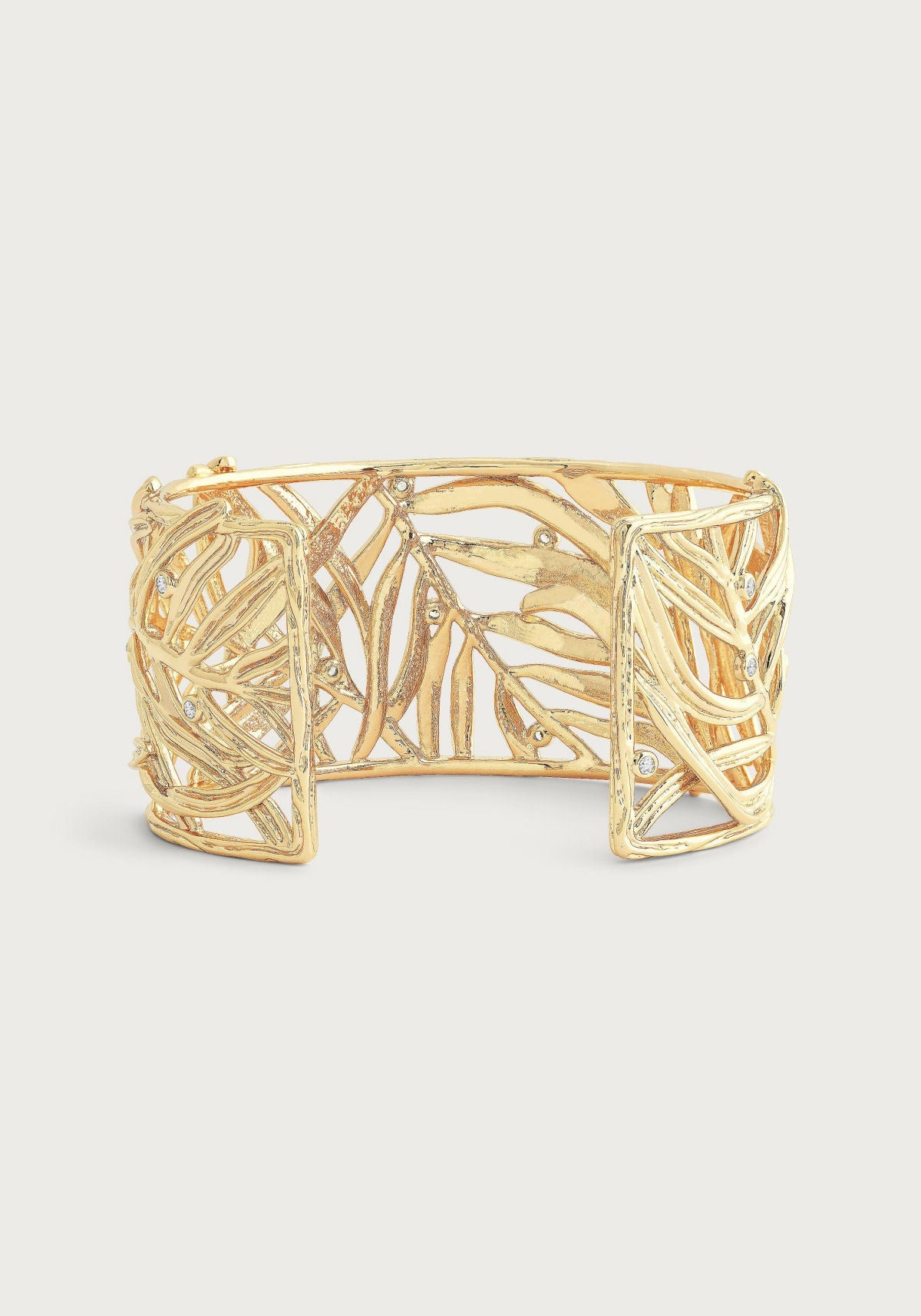 Palm Leaves Cuff by Anabel Aram
