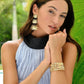 Palm Leaves Cuff by Anabel Aram