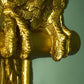 Parrot Tammy Floor Lamp, Gold / Turquoise - |VESIMI Design| Luxury Bathrooms and Home Decor