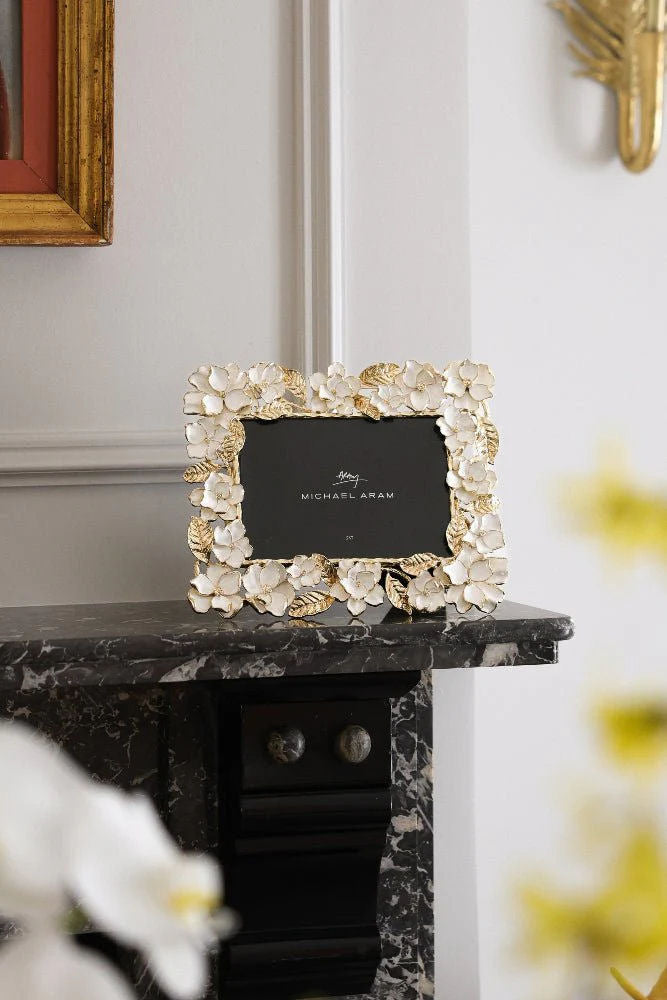 Gardenia Sculpted Frame (5X7) by Michael Aram